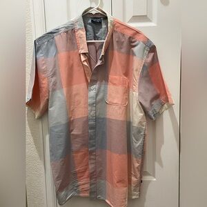 Men's Multicolor Plaid Shirt like new!